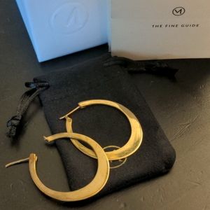 MEJURI oversized hoops - out of stock